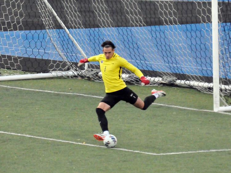 Sasha Mohoruk playing soccer
